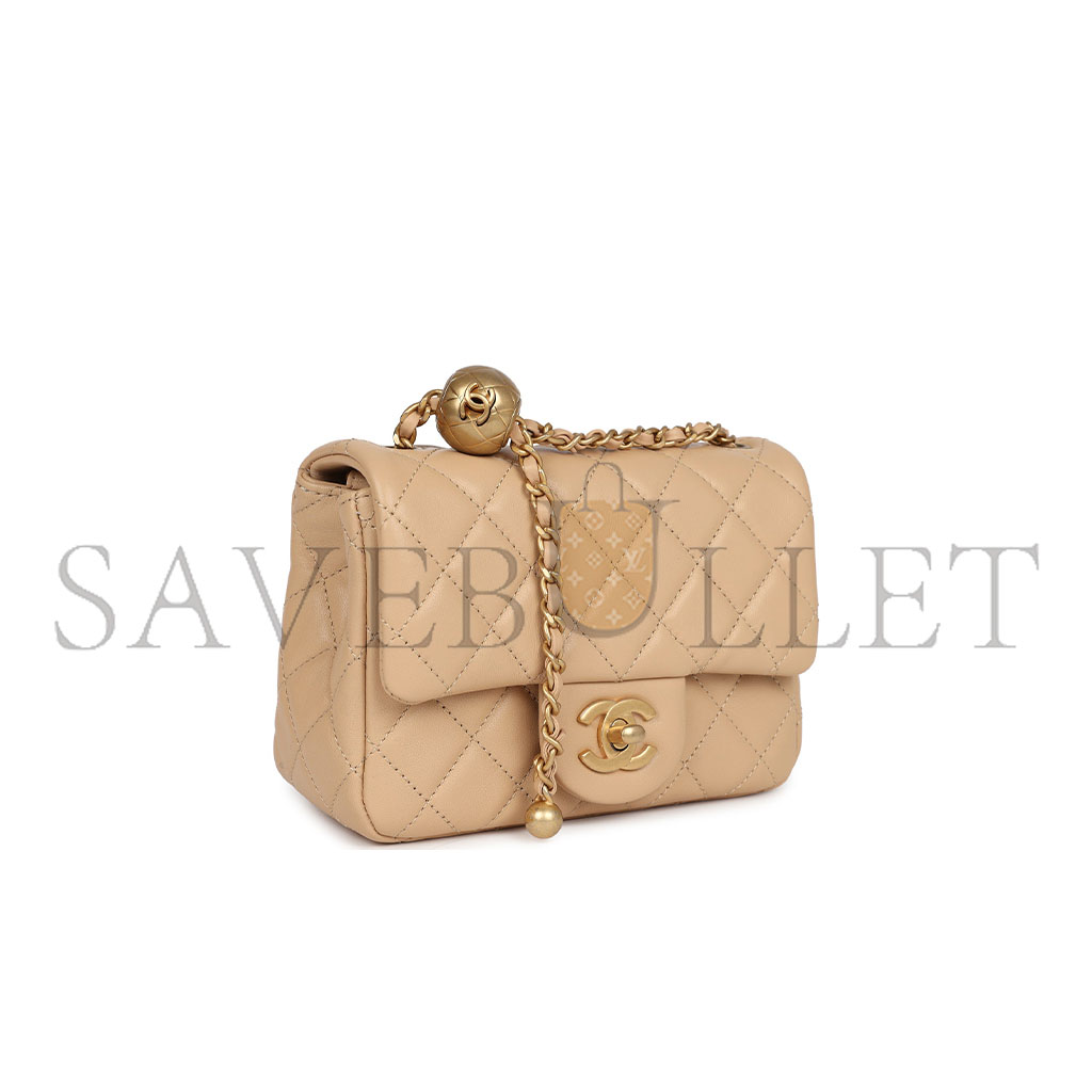 CHANEL MASTER SQUARE MINI FLAP BAG (18*13*7cm)